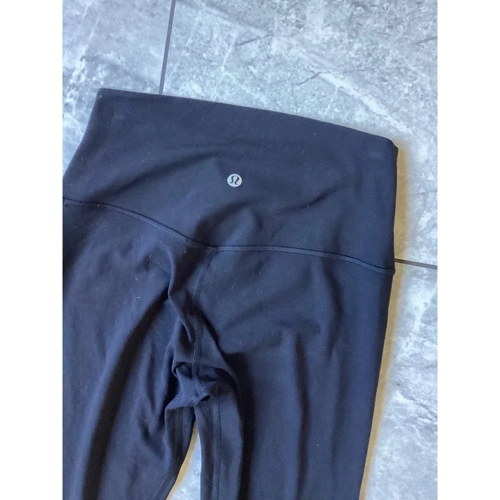 Lululemon Align High-Rise Pant 25 Black Nulu Yoga Leggings LW5CTES Size 6